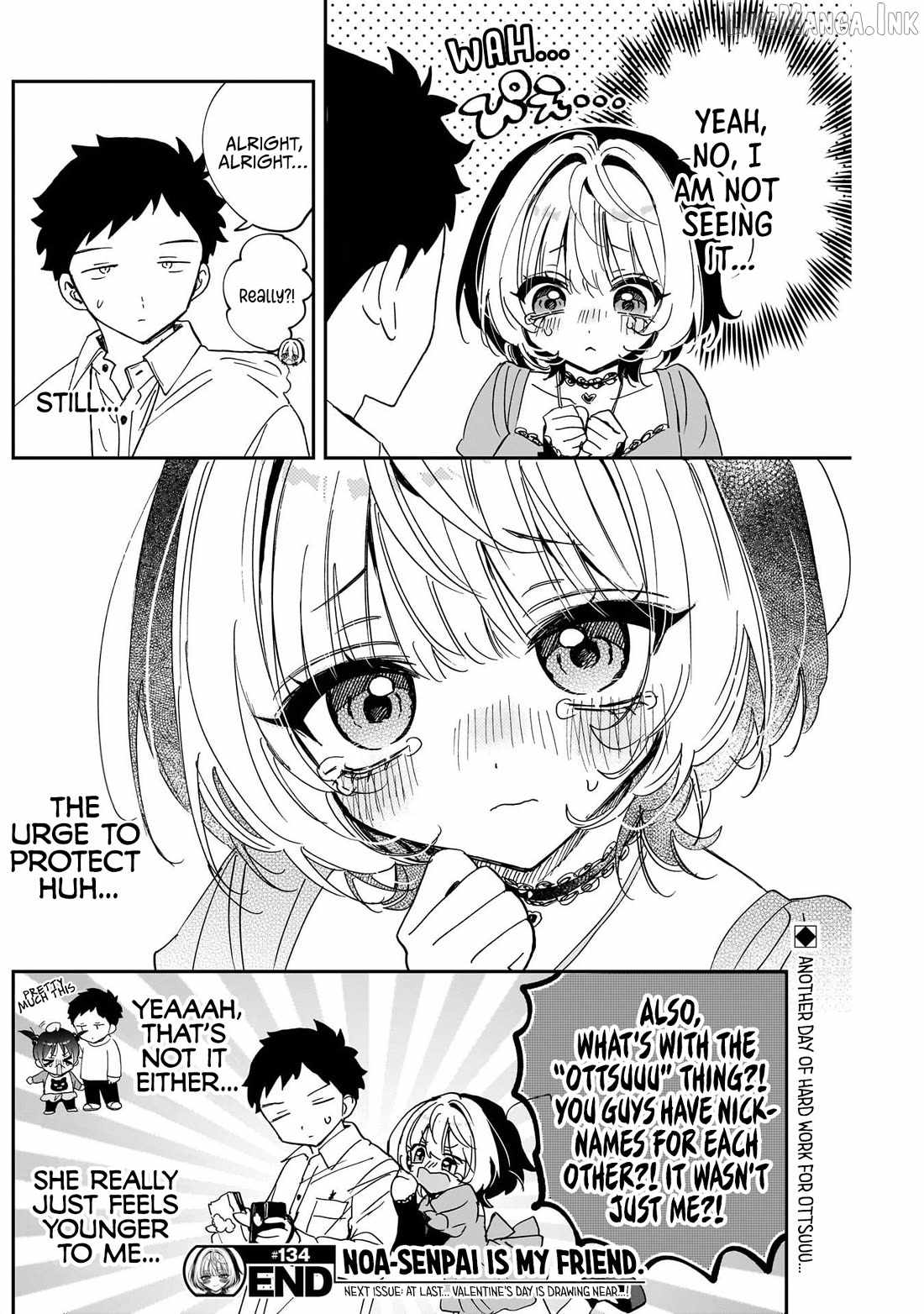 Noa-senpai wa Tomodachi. Chapter 134 page 18