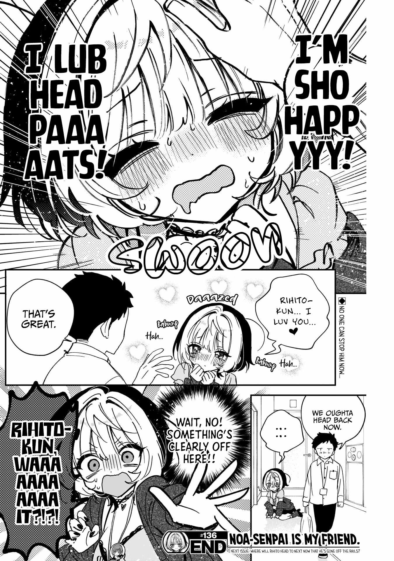 Noa-senpai wa Tomodachi. Chapter 136 page 18