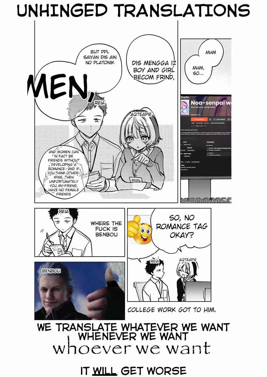 Noa-senpai wa Tomodachi. Chapter 3 page 20