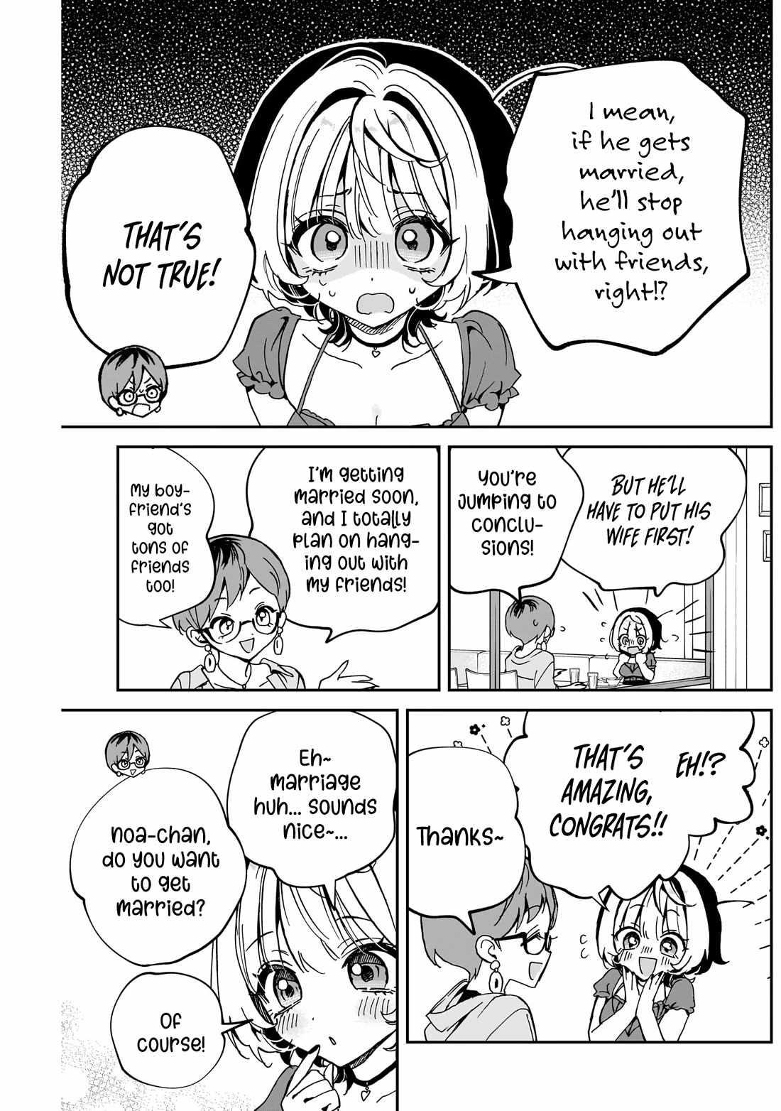 Noa-senpai wa Tomodachi. Chapter 57 page 12