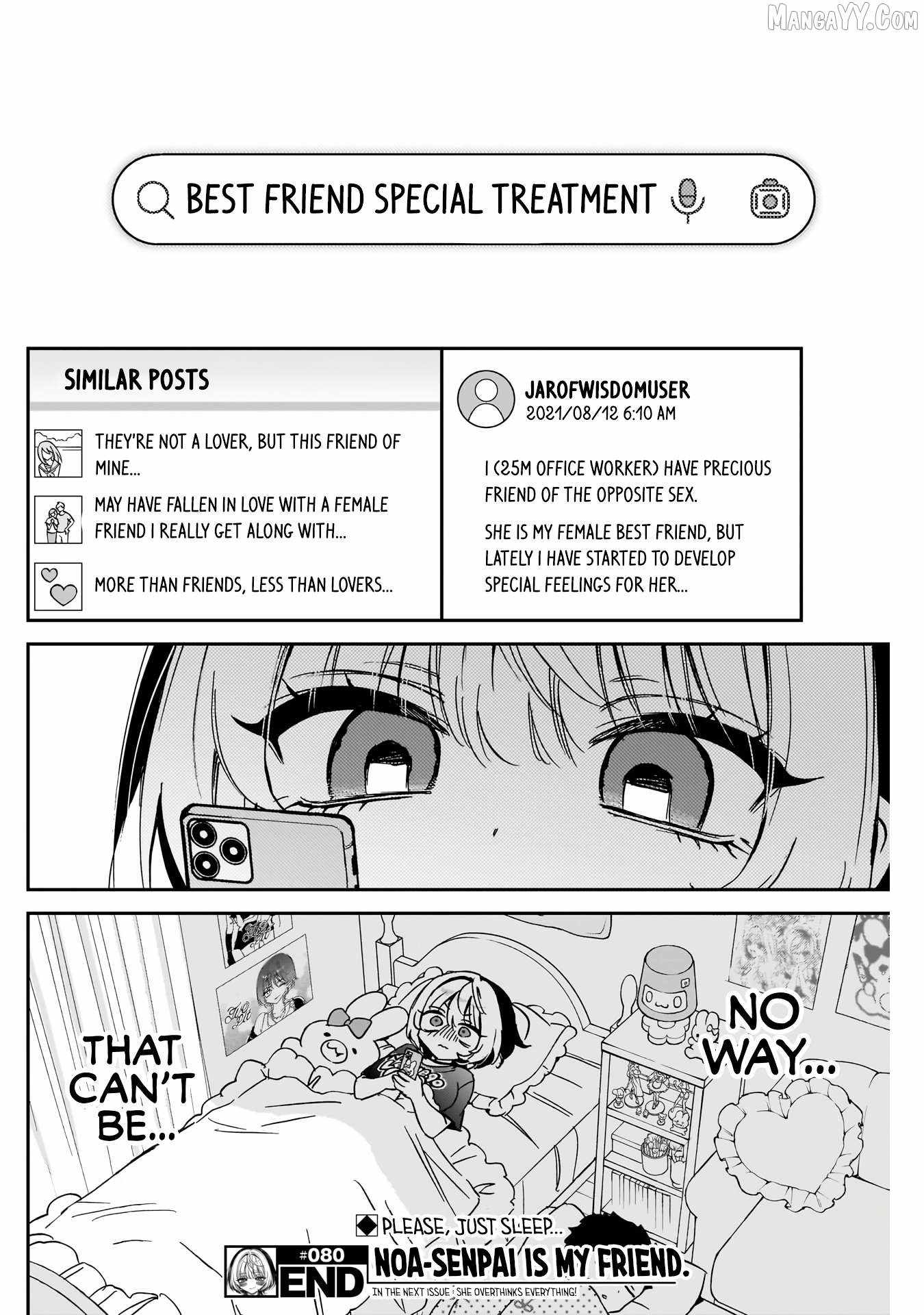 Noa-senpai wa Tomodachi. Chapter 80 page 19