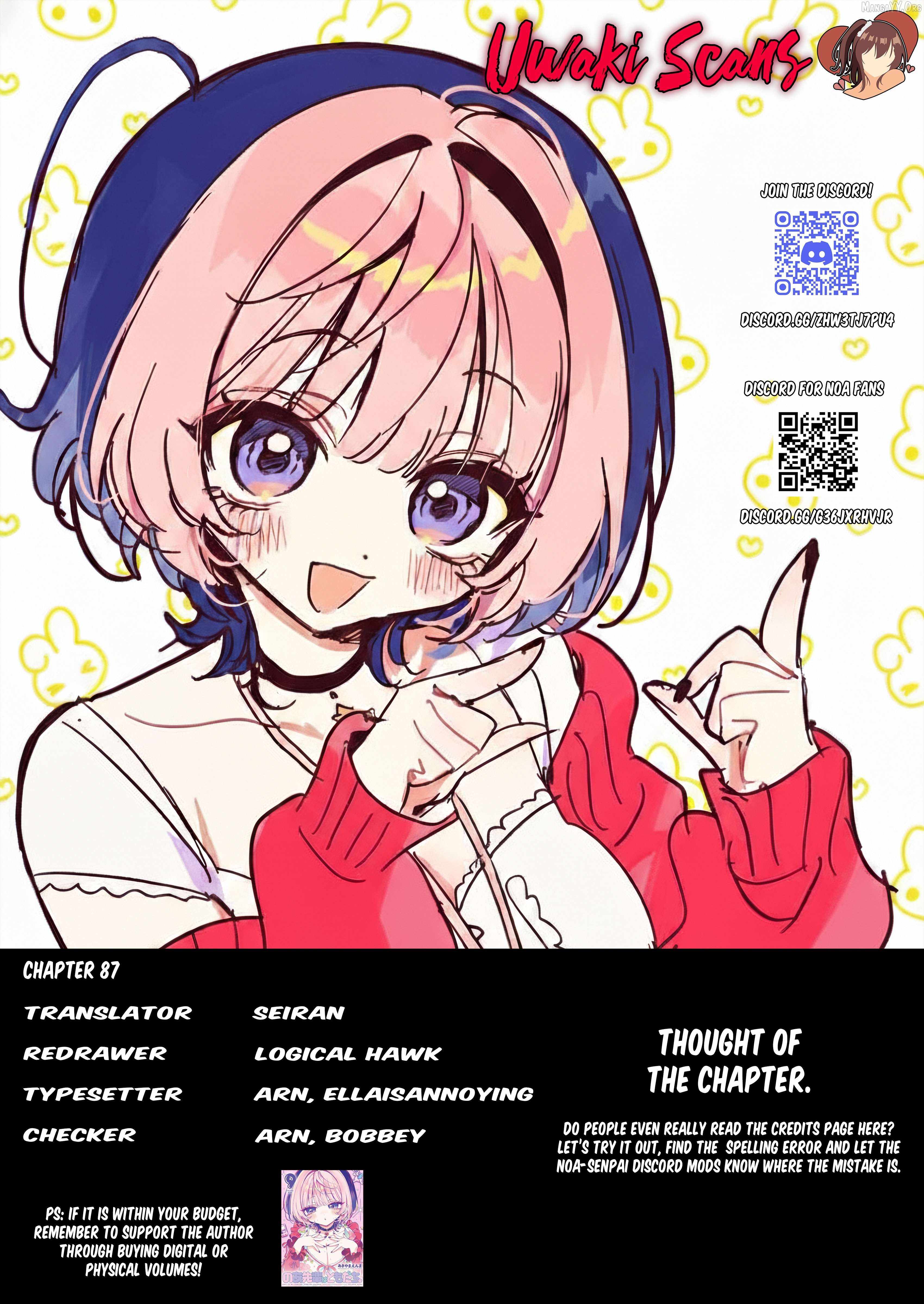 Noa-senpai wa Tomodachi. Chapter 87 page 1