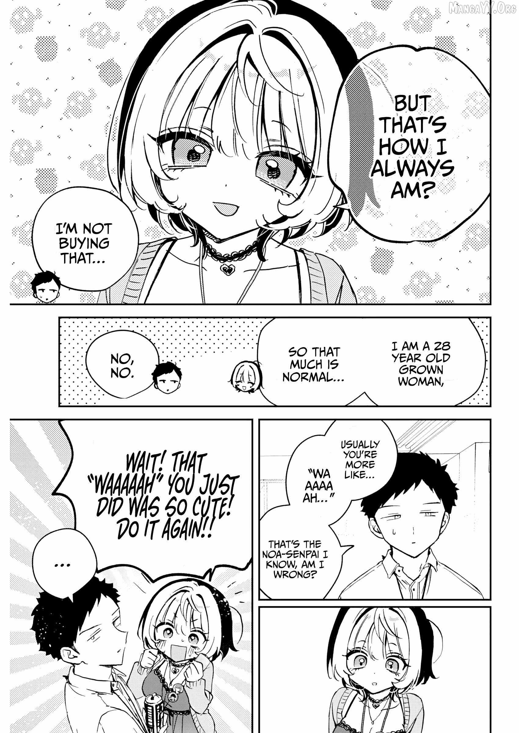 Noa-senpai wa Tomodachi. Chapter 87 page 8