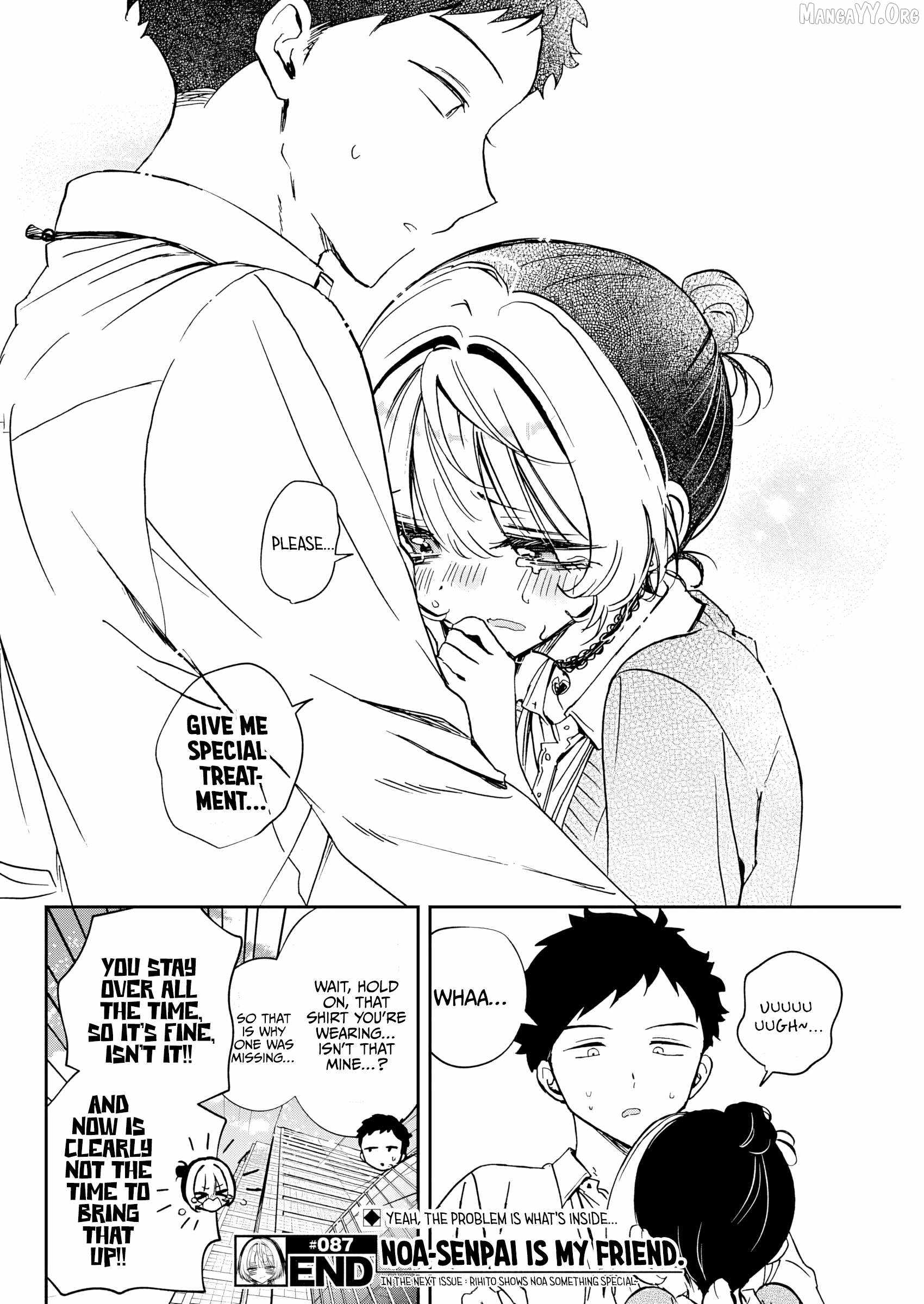 Noa-senpai wa Tomodachi. Chapter 87 page 19