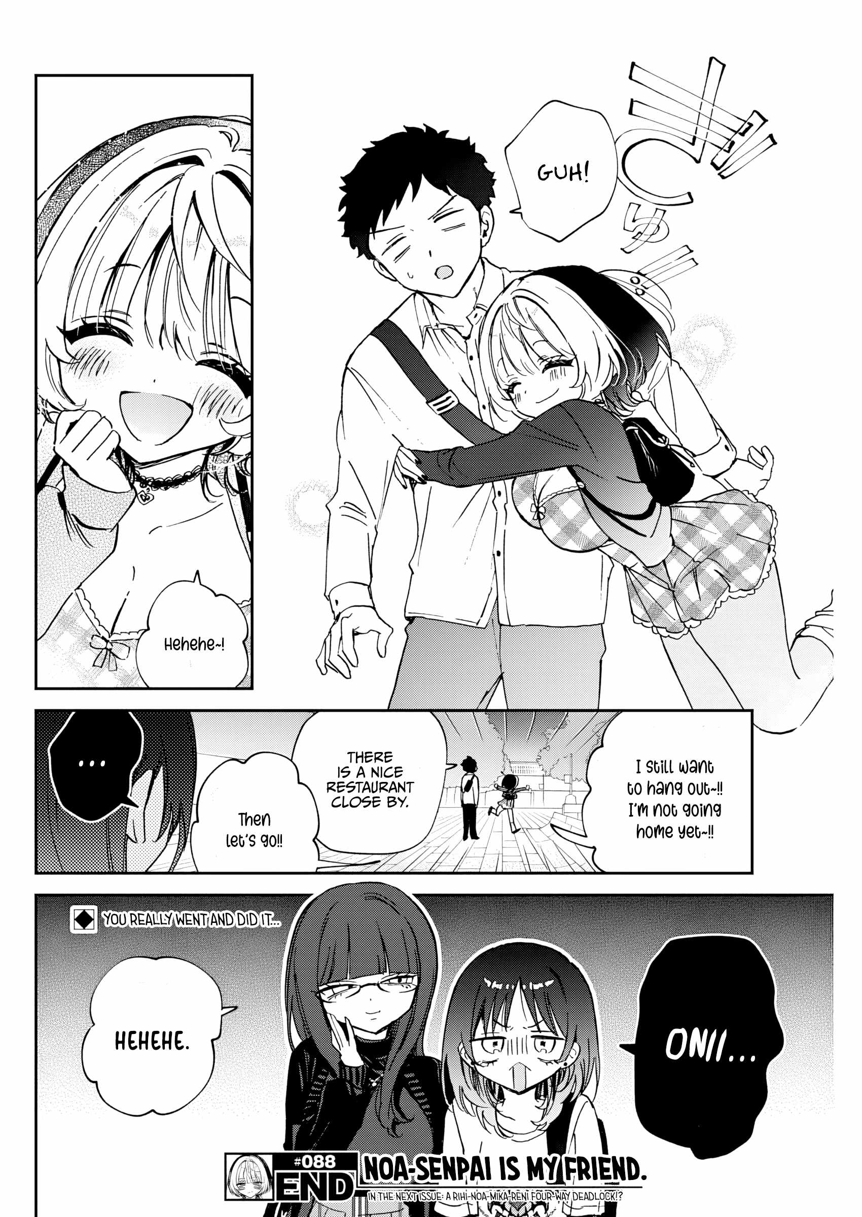 Noa-senpai wa Tomodachi. Chapter 88 page 19