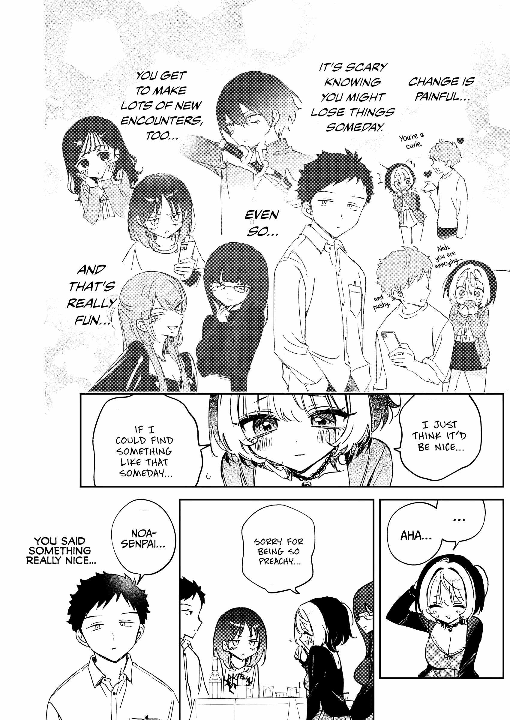 Noa-senpai wa Tomodachi. Chapter 90 page 15
