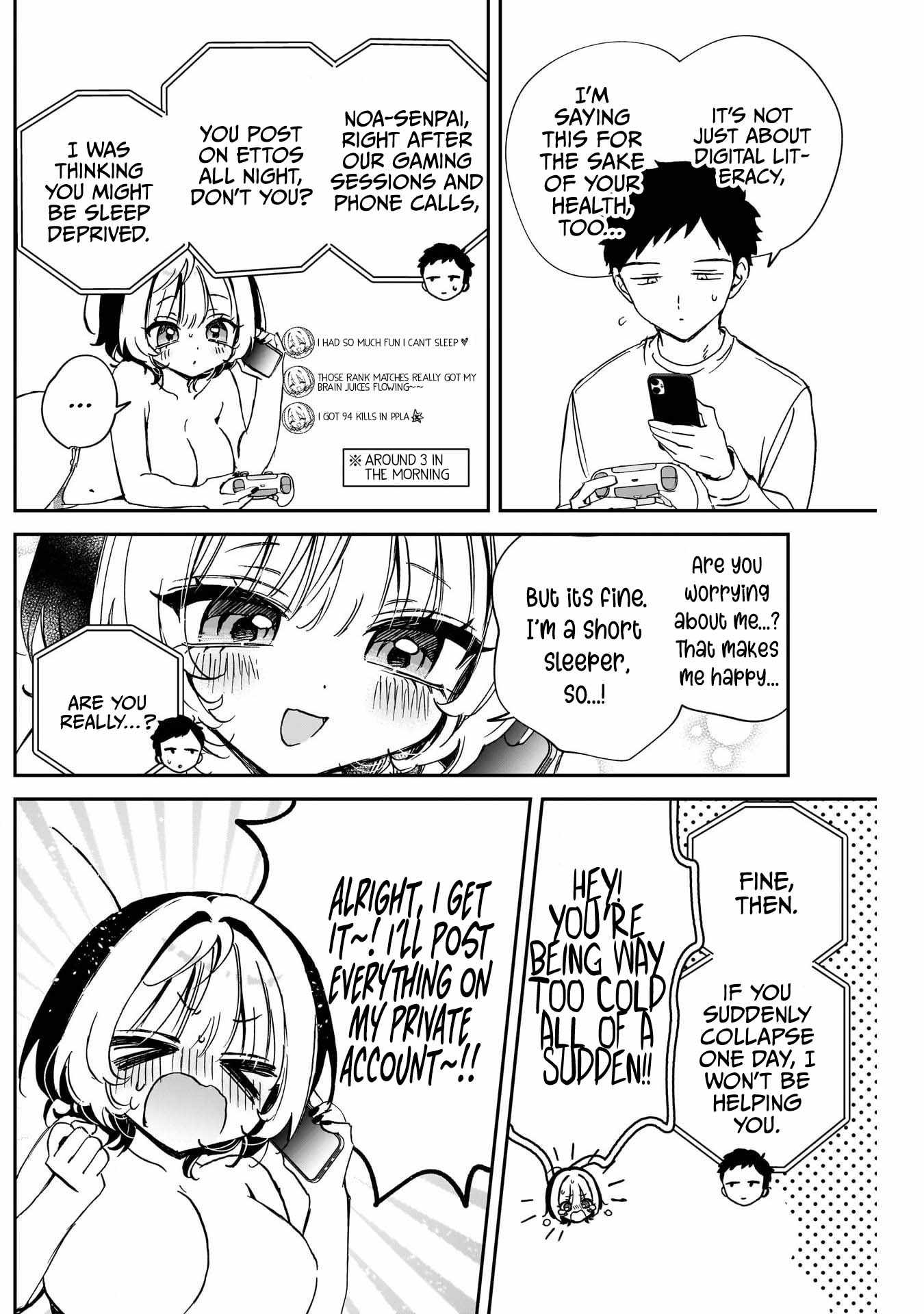 Noa-senpai wa Tomodachi. Chapter 91 page 11