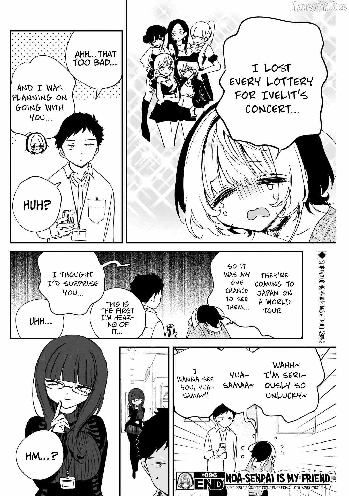 Noa-senpai wa Tomodachi. Chapter 96 page 18