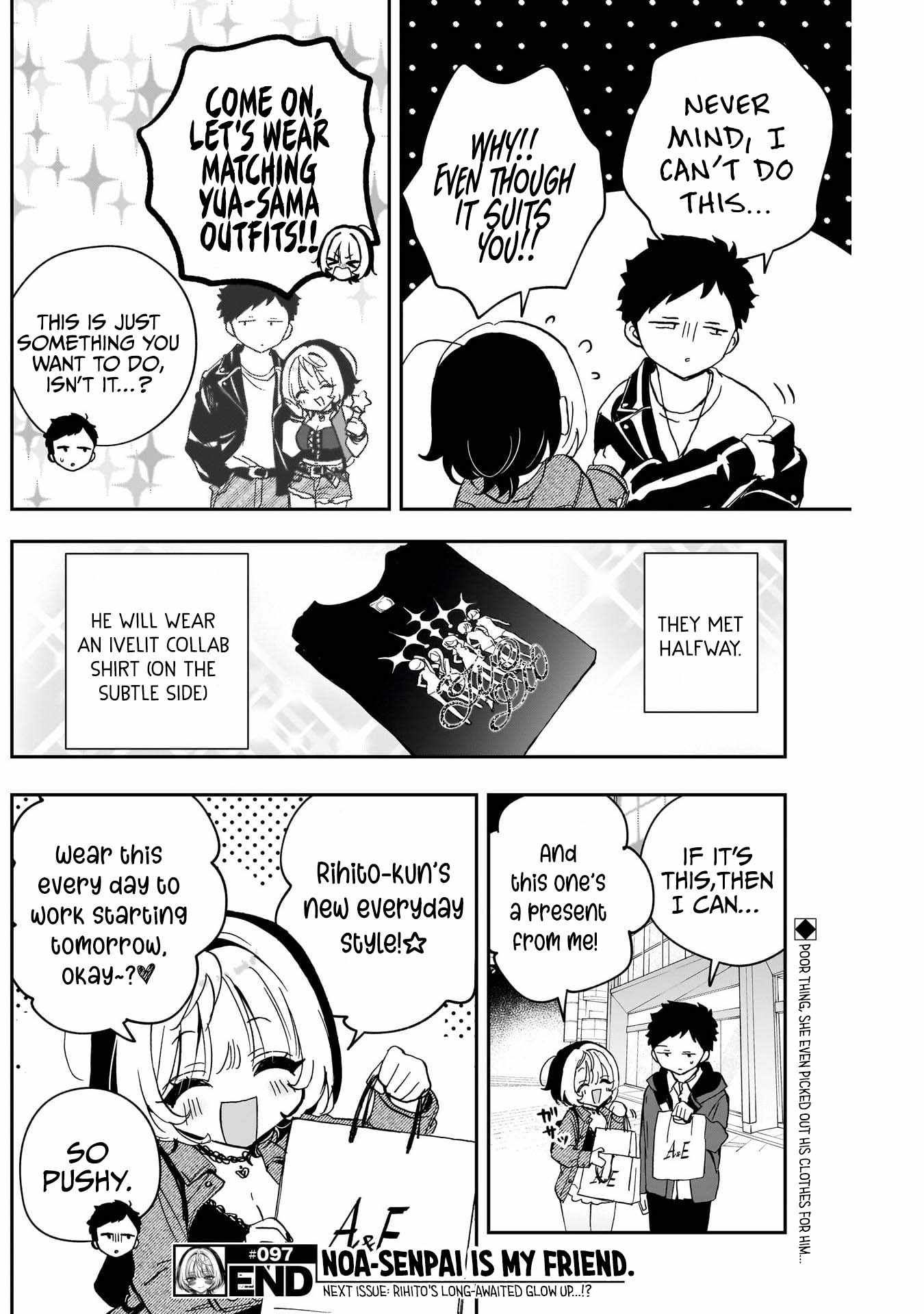 Noa-senpai wa Tomodachi. Chapter 97 page 19