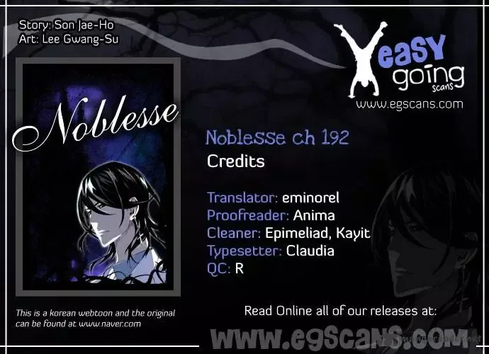 Noblesse Chapter 192 page 1
