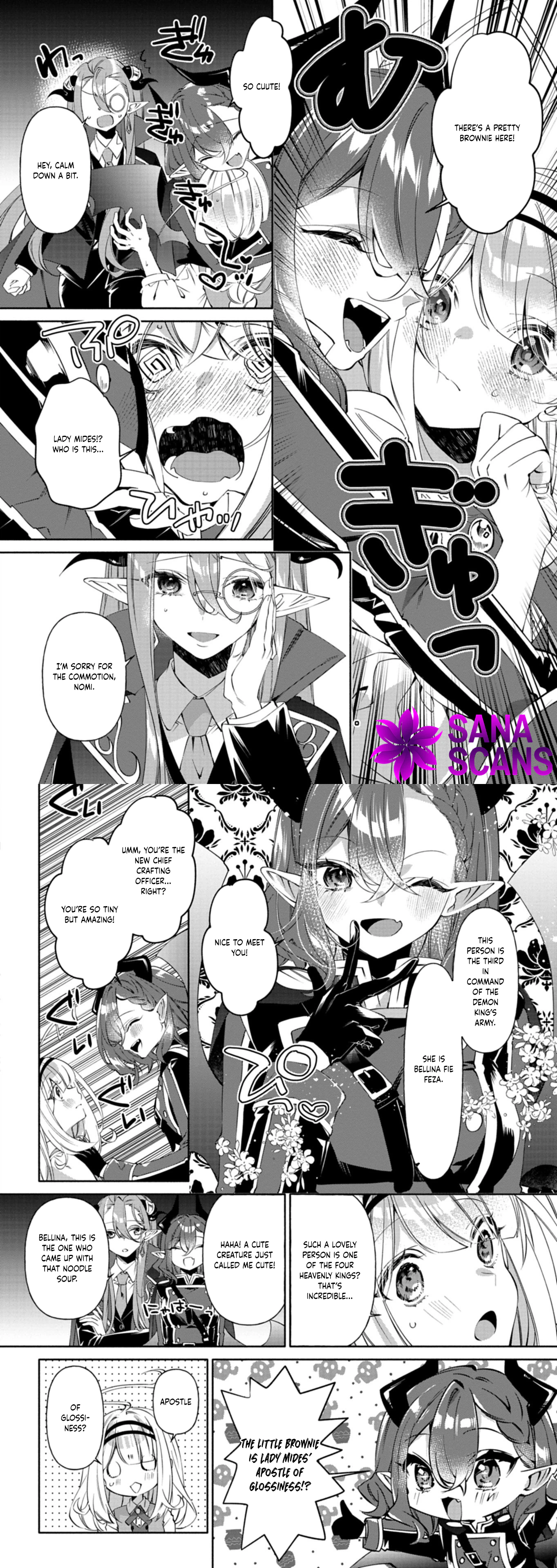 Nomi is a Magic Artificer! Using Cheat Crafts to Renovate the Demon King's Castle Chapter 10.1 page 4