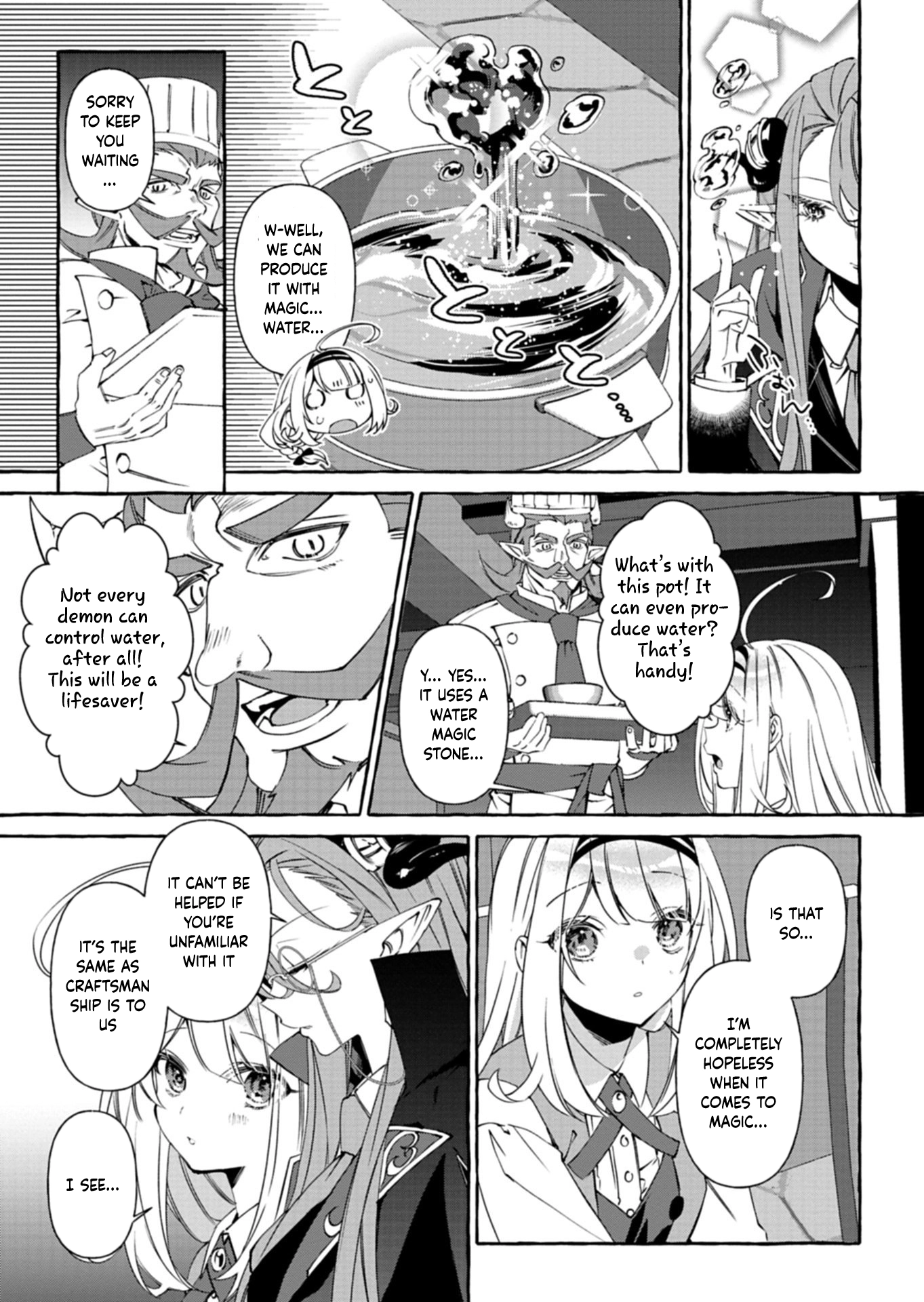 Nomi is a Magic Artificer! Using Cheat Crafts to Renovate the Demon King's Castle Chapter 8 page 21