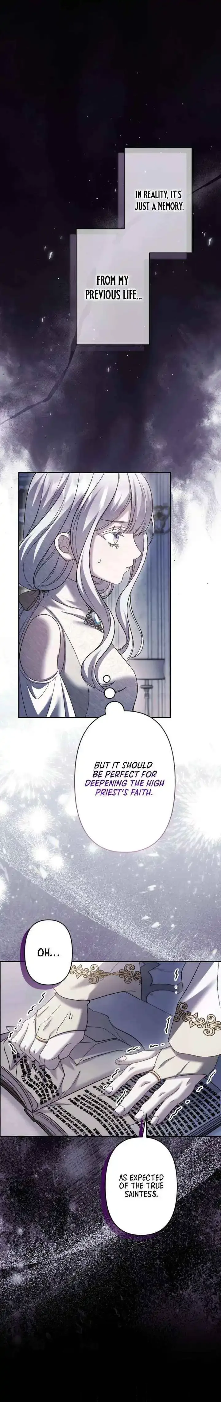 Obsessive love kills the saintess twice Chapter 7 page 8