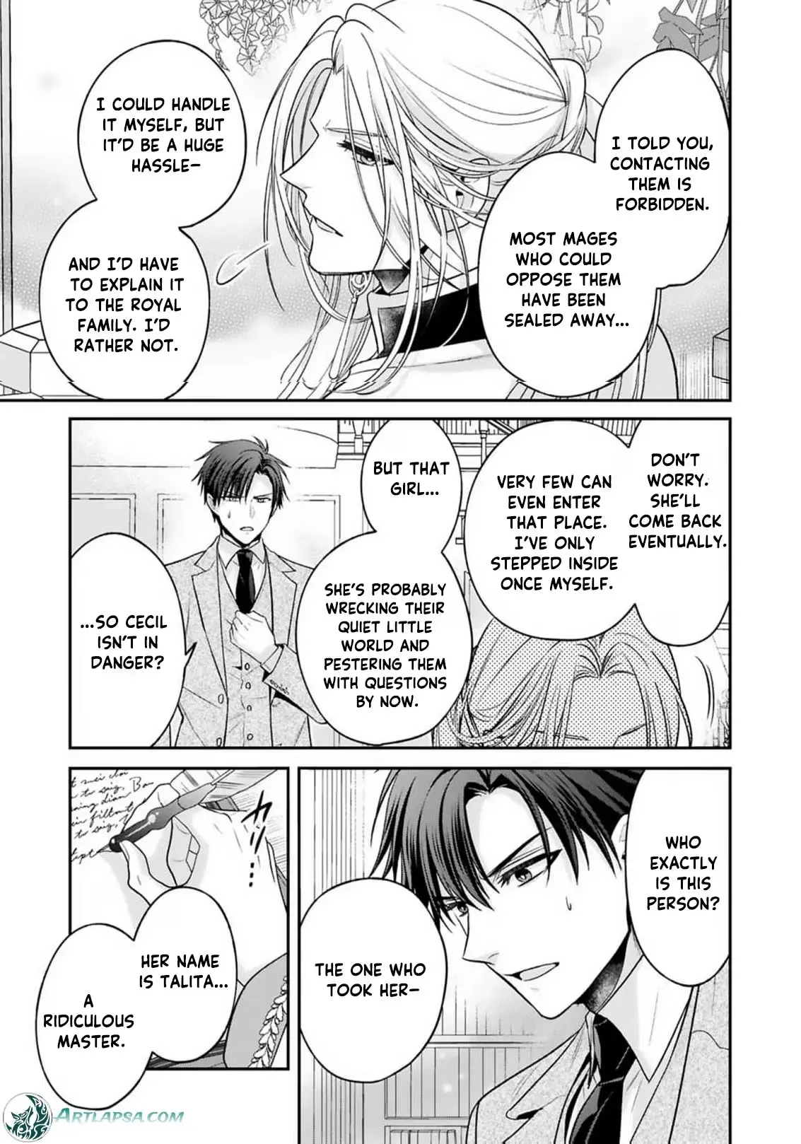 Ochikobore Shiro Madoushi Cecil wa Taishougai no Hazu deshita Chapter 27 page 26