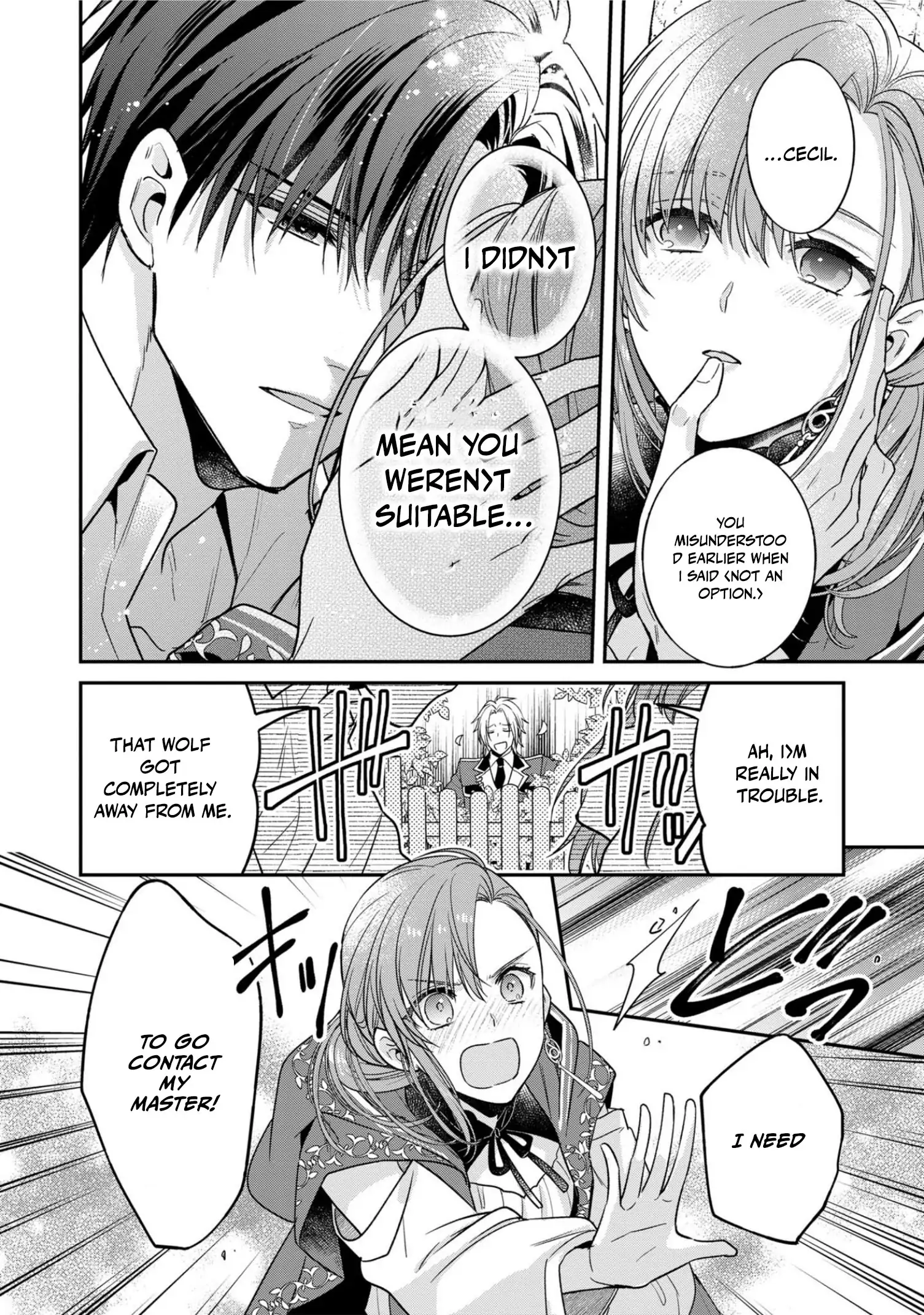 Ochikobore Shiro Madoushi Cecil wa Taishougai no Hazu deshita Chapter 6 page 29