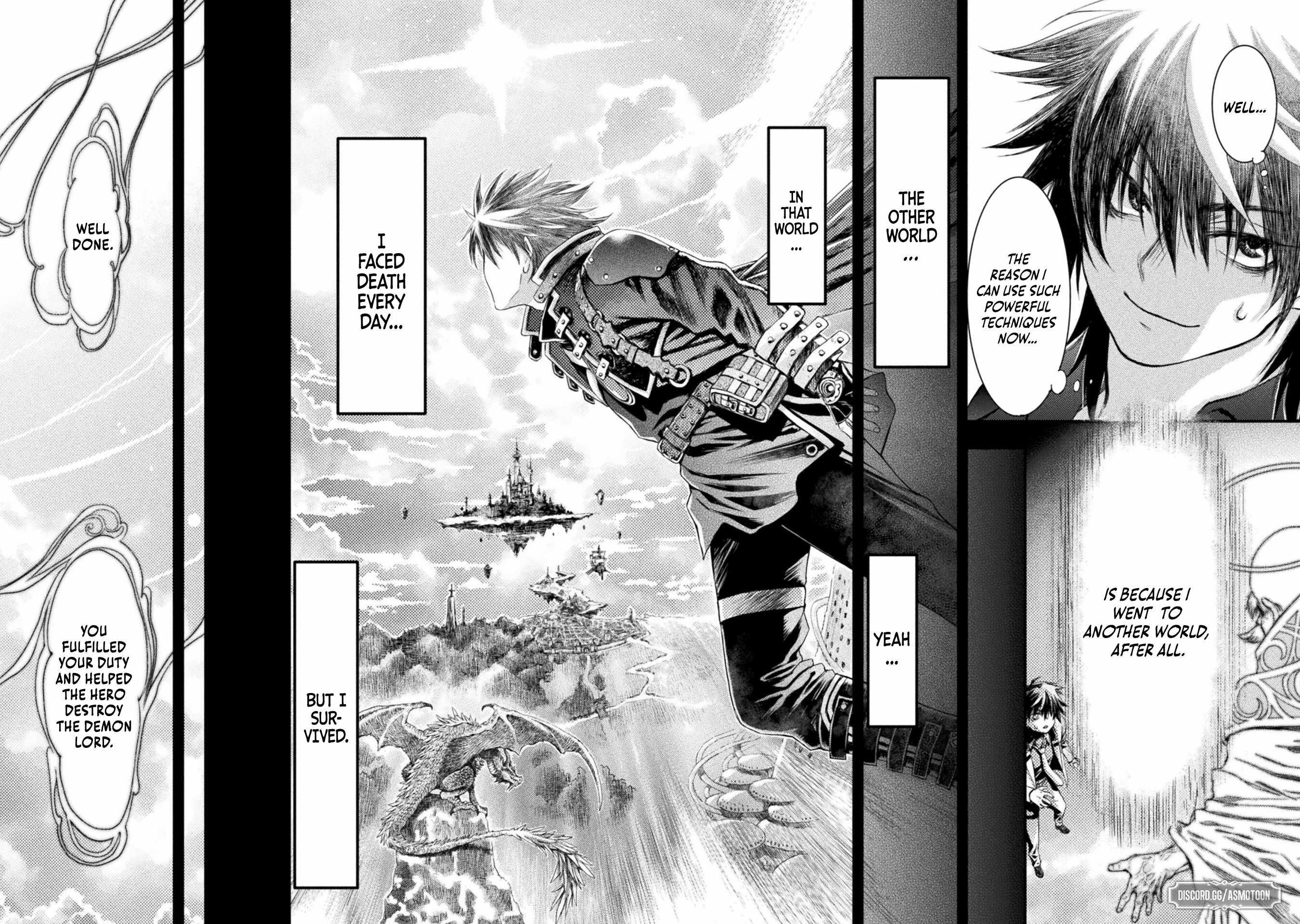 Ochikobore Taimashi wa Isekai Kaeri de Saikyou to naru Chapter 1 page 27
