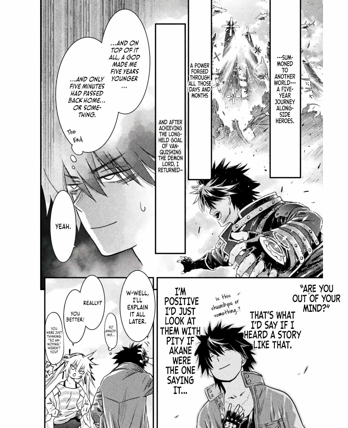 Ochikobore Taimashi wa Isekai Kaeri de Saikyou to naru Chapter 6 page 17