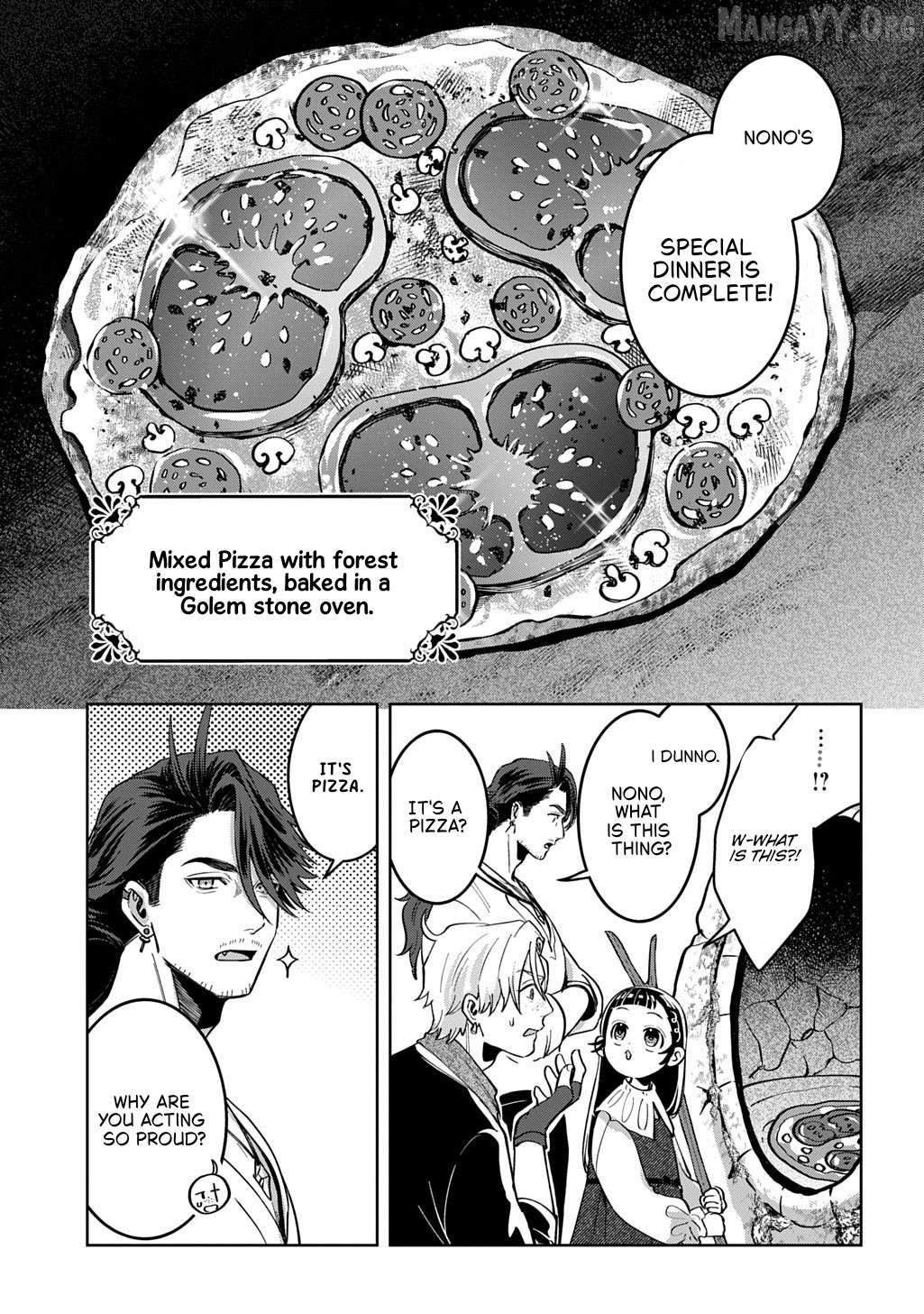 Okami To Randoseru ～ Kyu Saishuka To Tensei Musume No Danjon Gohan ～ Chapter 3 page 28