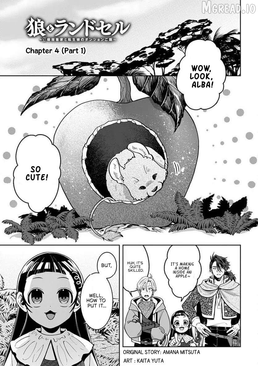 Okami To Randoseru ～ Kyu Saishuka To Tensei Musume No Danjon Gohan ～ Chapter 4.1 page 1