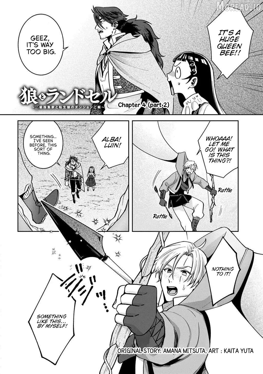Okami To Randoseru ～ Kyu Saishuka To Tensei Musume No Danjon Gohan ～ Chapter 4.2 page 1
