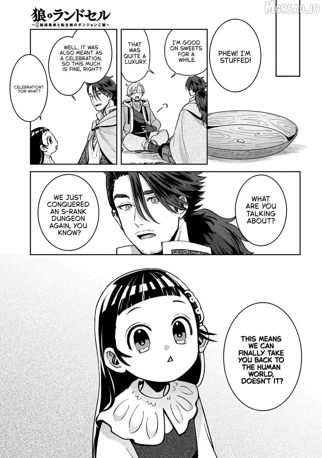 Okami To Randoseru ～ Kyu Saishuka To Tensei Musume No Danjon Gohan ～ Chapter 4.2 page 14
