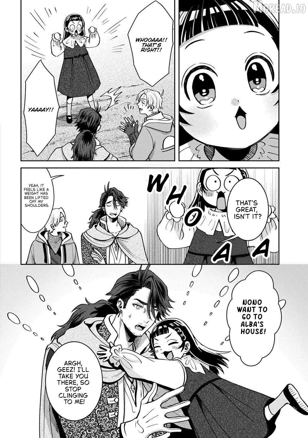 Okami To Randoseru ～ Kyu Saishuka To Tensei Musume No Danjon Gohan ～ Chapter 4.2 page 15
