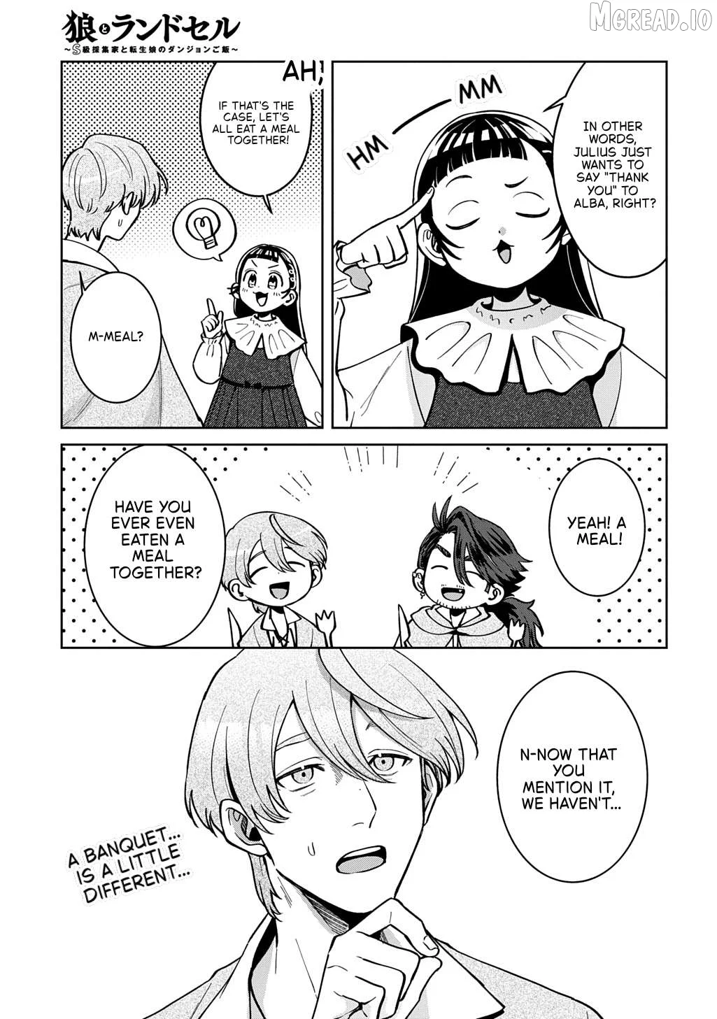 Okami To Randoseru ～ Kyu Saishuka To Tensei Musume No Danjon Gohan ～ Chapter 7.1 page 11