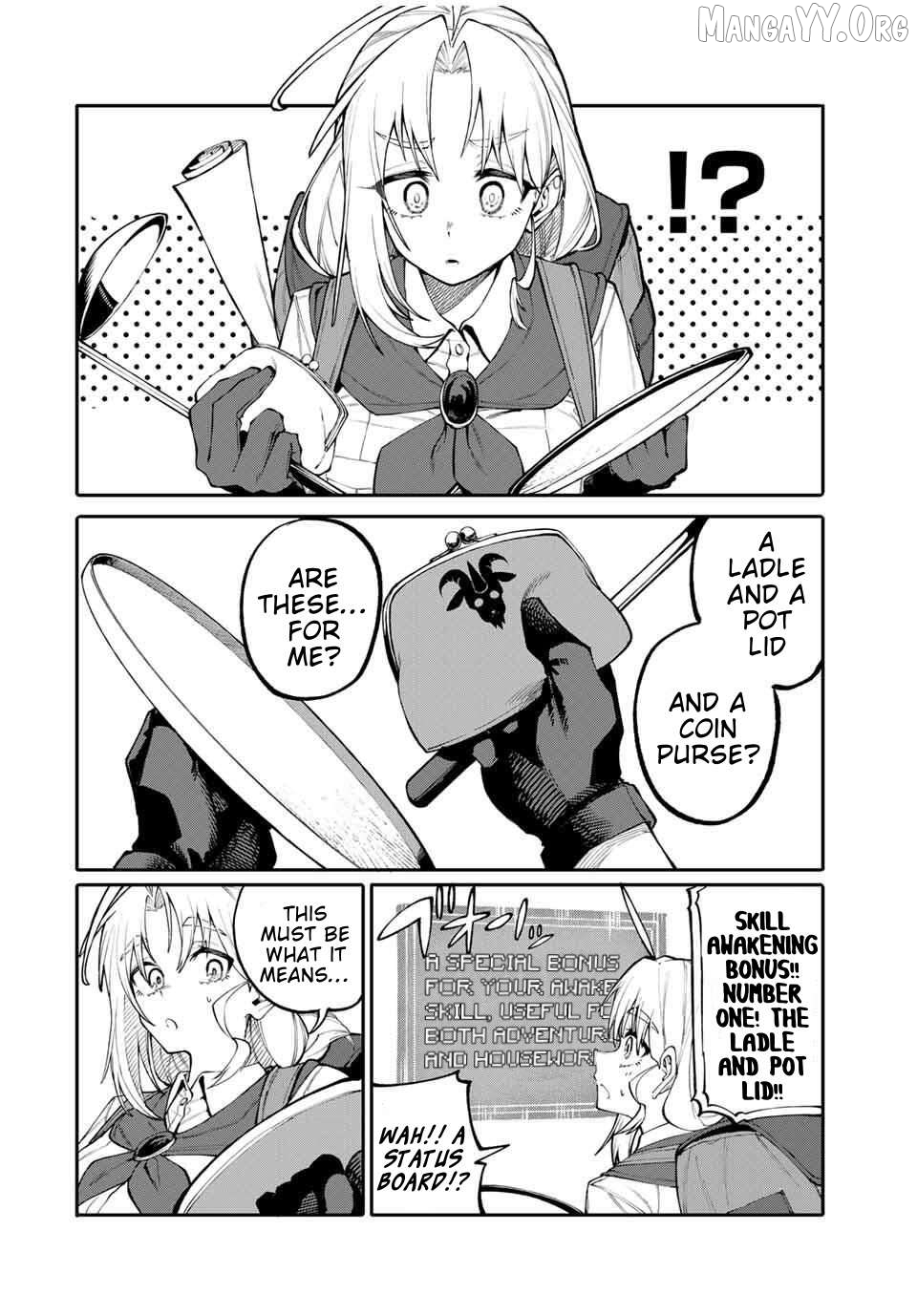 Okāsan Bōkensha, Roguin Bōnasu de Sukiru “Shufu” ni Mezamemashita. Shuuichi Moraeru Chirashi de Bōkensha Seikatsu Ganbarimasu! Chapter 1 page 19
