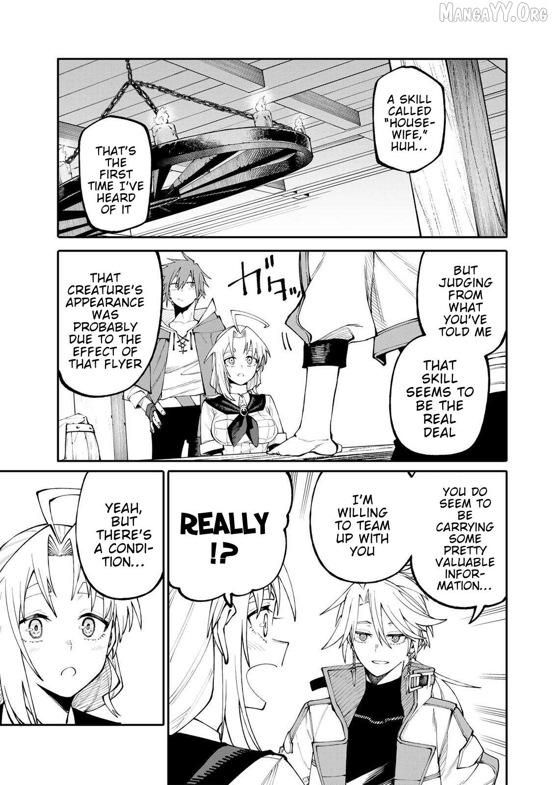 Okāsan Bōkensha, Roguin Bōnasu de Sukiru “Shufu” ni Mezamemashita. Shuuichi Moraeru Chirashi de Bōkensha Seikatsu Ganbarimasu! Chapter 10 page 11