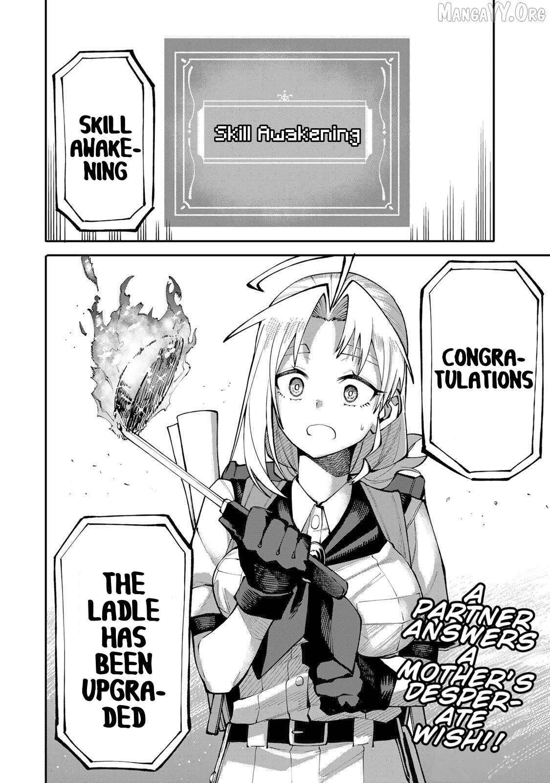 Okāsan Bōkensha, Roguin Bōnasu de Sukiru “Shufu” ni Mezamemashita. Shuuichi Moraeru Chirashi de Bōkensha Seikatsu Ganbarimasu! Chapter 12 page 19