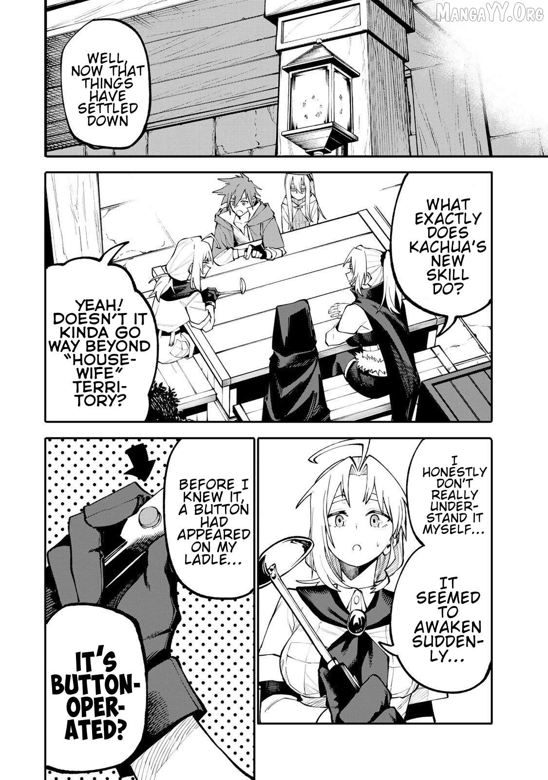 Okāsan Bōkensha, Roguin Bōnasu de Sukiru “Shufu” ni Mezamemashita. Shuuichi Moraeru Chirashi de Bōkensha Seikatsu Ganbarimasu! Chapter 14 page 10