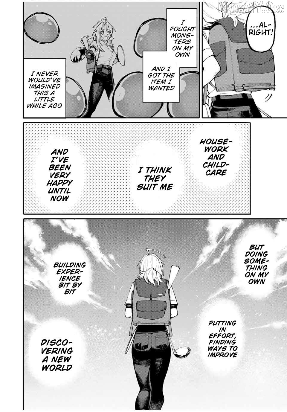 Okāsan Bōkensha, Roguin Bōnasu de Sukiru “Shufu” ni Mezamemashita. Shuuichi Moraeru Chirashi de Bōkensha Seikatsu Ganbarimasu! Chapter 2 page 26