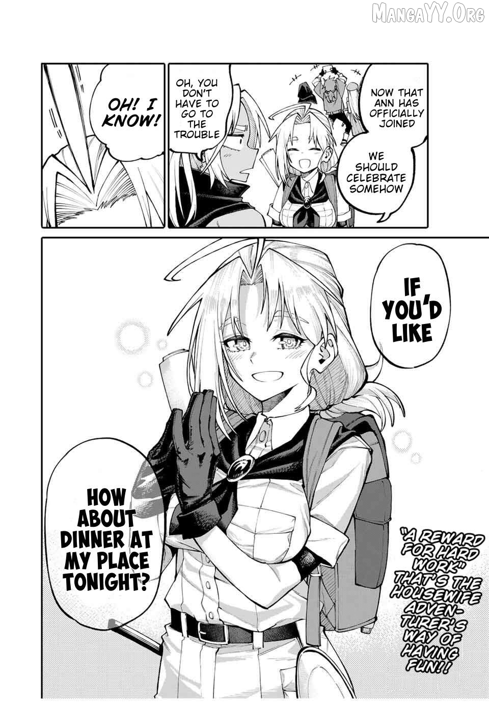 Okāsan Bōkensha, Roguin Bōnasu de Sukiru “Shufu” ni Mezamemashita. Shuuichi Moraeru Chirashi de Bōkensha Seikatsu Ganbarimasu! Chapter 5 page 20