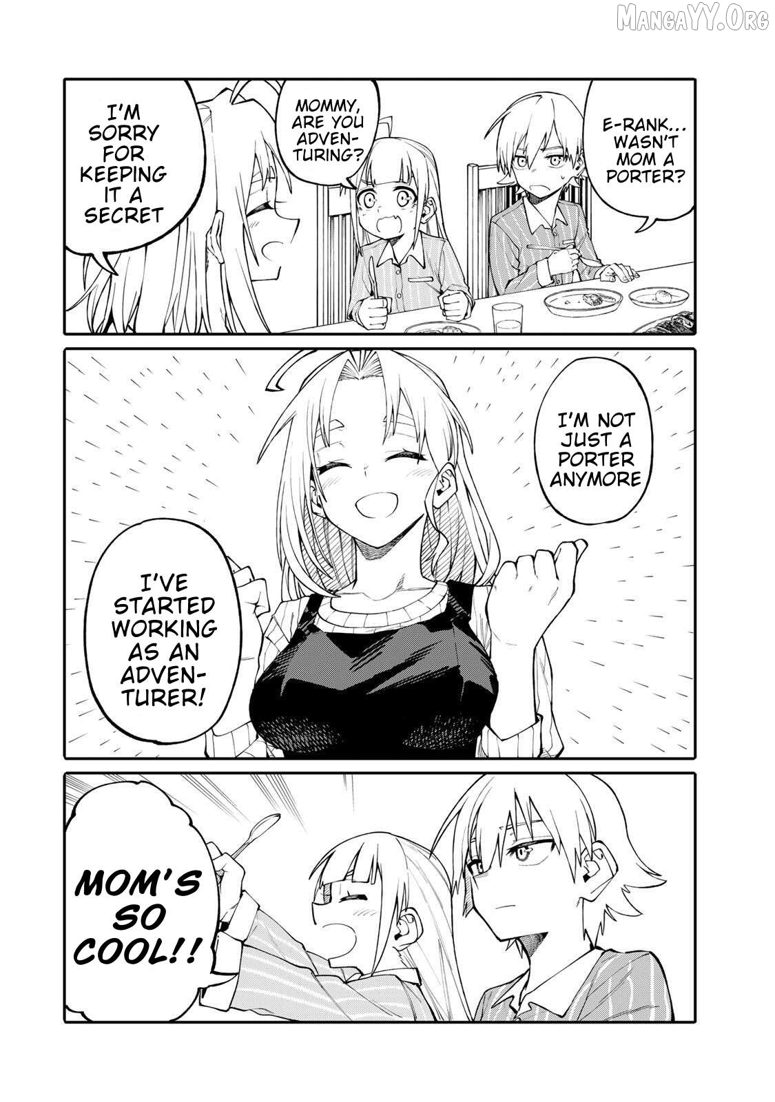 Okāsan Bōkensha, Roguin Bōnasu de Sukiru “Shufu” ni Mezamemashita. Shuuichi Moraeru Chirashi de Bōkensha Seikatsu Ganbarimasu! Chapter 6 page 8