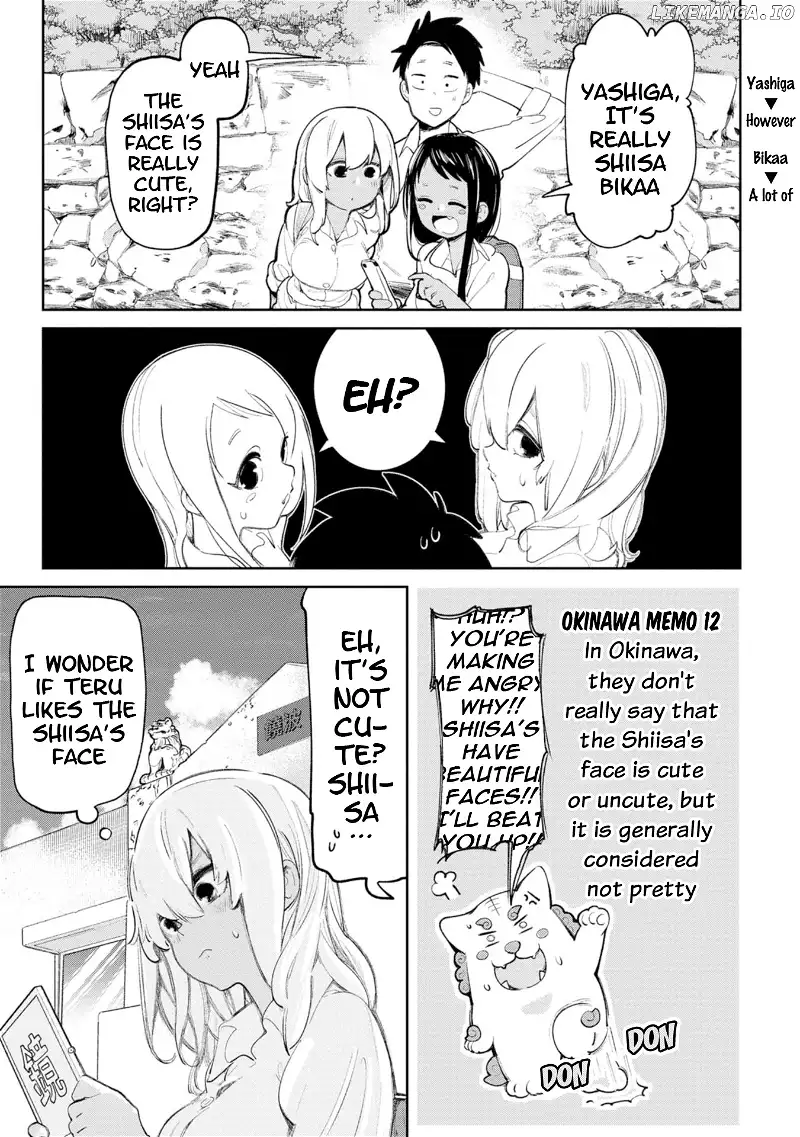 Okinawa de Suki ni Natta Ko ga Hougen Sugite Tsura Sugiru Chapter 10.5 page 3