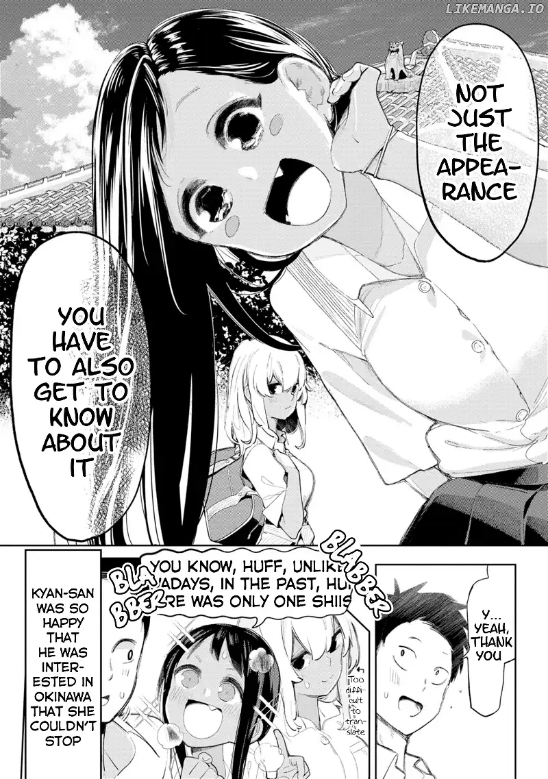 Okinawa de Suki ni Natta Ko ga Hougen Sugite Tsura Sugiru Chapter 10.5 page 6
