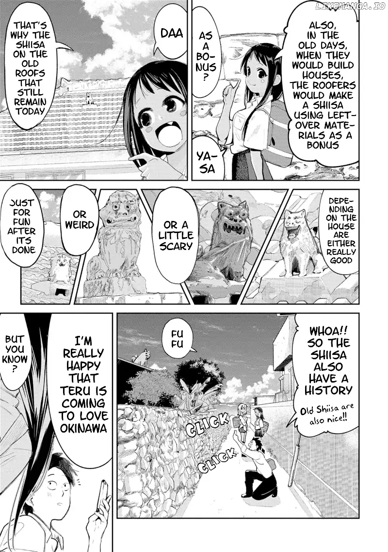 Okinawa de Suki ni Natta Ko ga Hougen Sugite Tsura Sugiru Chapter 10.5 page 5
