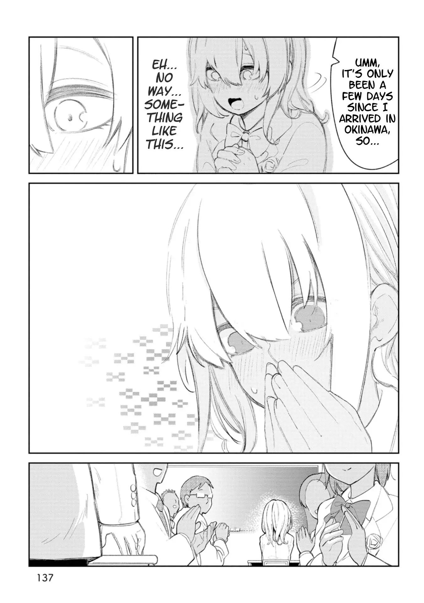 Okinawa de Suki ni Natta Ko ga Hougen Sugite Tsura Sugiru Chapter 11.5 page 3