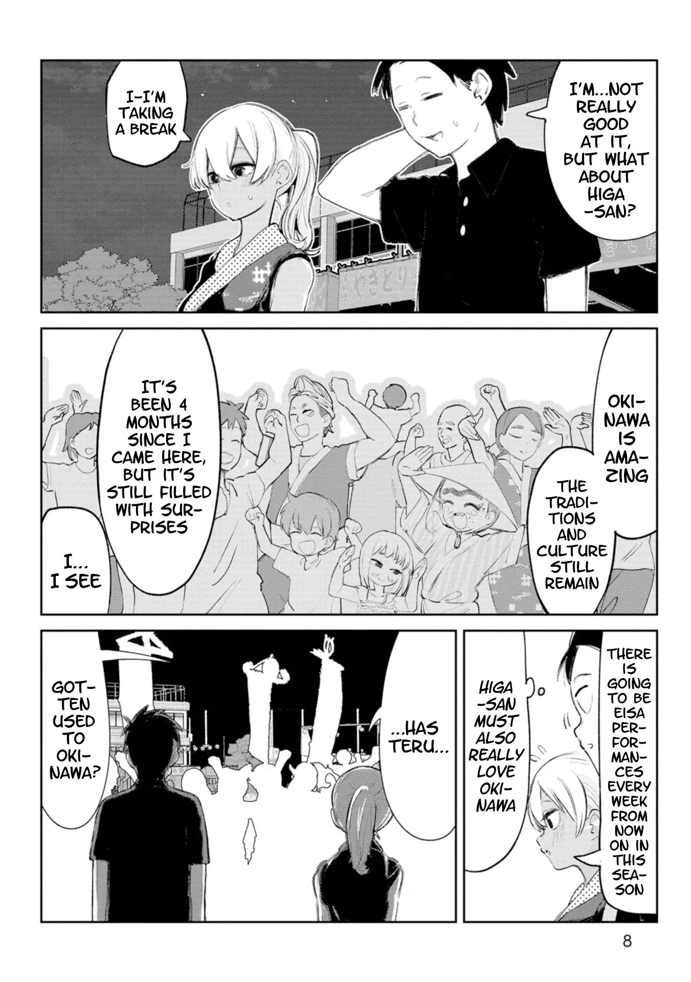 Okinawa de Suki ni Natta Ko ga Hougen Sugite Tsura Sugiru Chapter 12 page 7