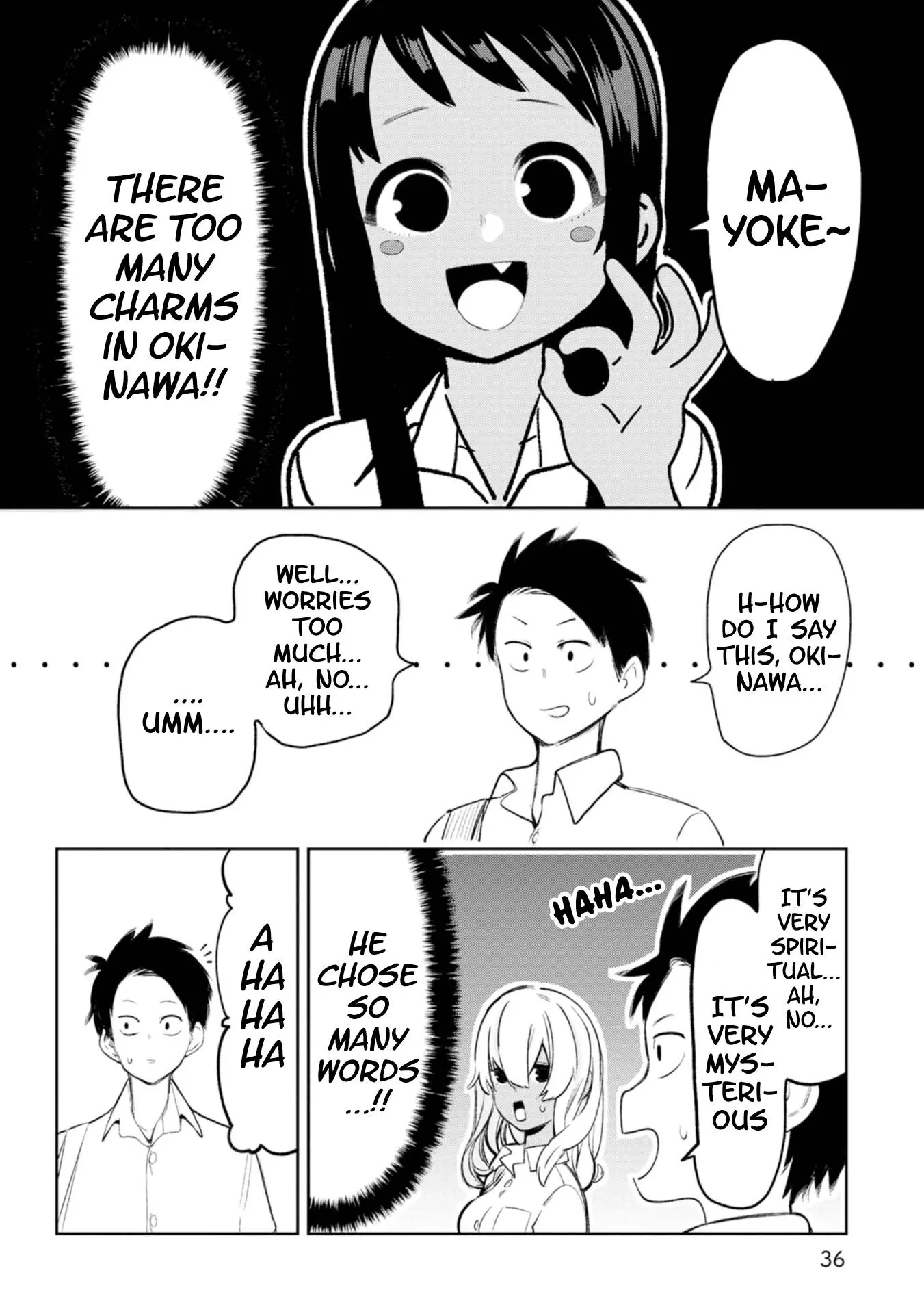 Okinawa de Suki ni Natta Ko ga Hougen Sugite Tsura Sugiru Chapter 14 page 6