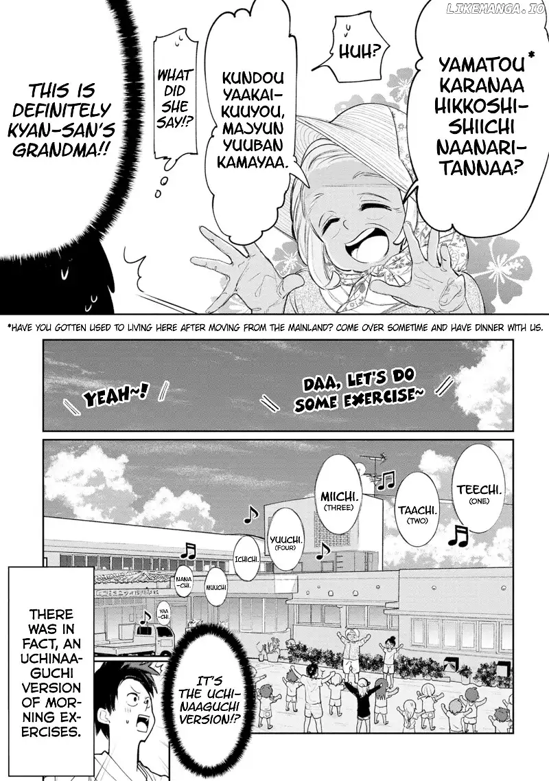 Okinawa de Suki ni Natta Ko ga Hougen Sugite Tsura Sugiru Chapter 17 page 5