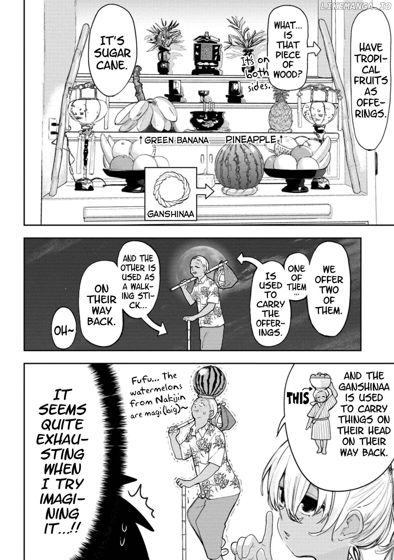 Okinawa de Suki ni Natta Ko ga Hougen Sugite Tsura Sugiru Chapter 18 page 7
