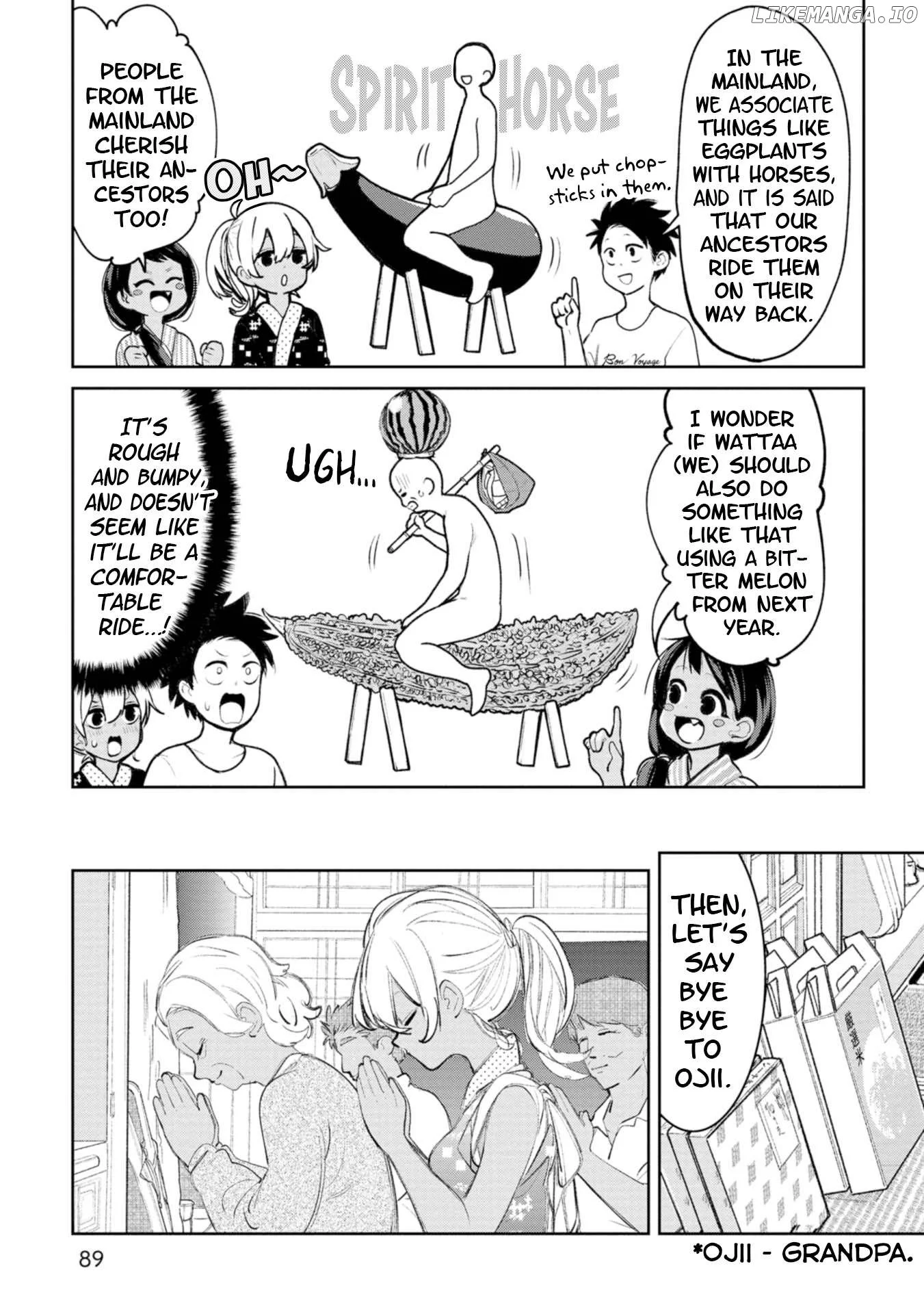 Okinawa de Suki ni Natta Ko ga Hougen Sugite Tsura Sugiru Chapter 18 page 8