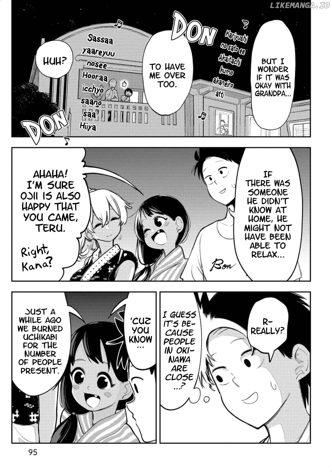 Okinawa de Suki ni Natta Ko ga Hougen Sugite Tsura Sugiru Chapter 18 page 14