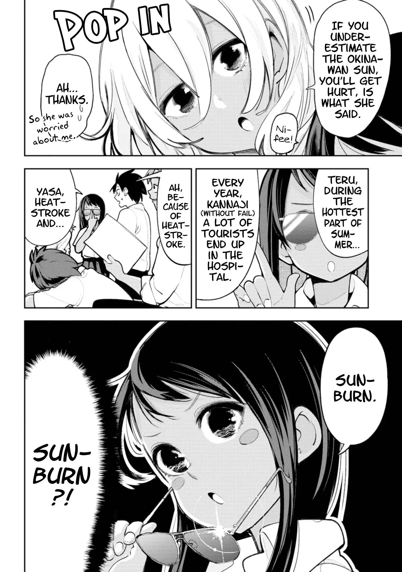 Okinawa de Suki ni Natta Ko ga Hougen Sugite Tsura Sugiru Chapter 19.5 page 2