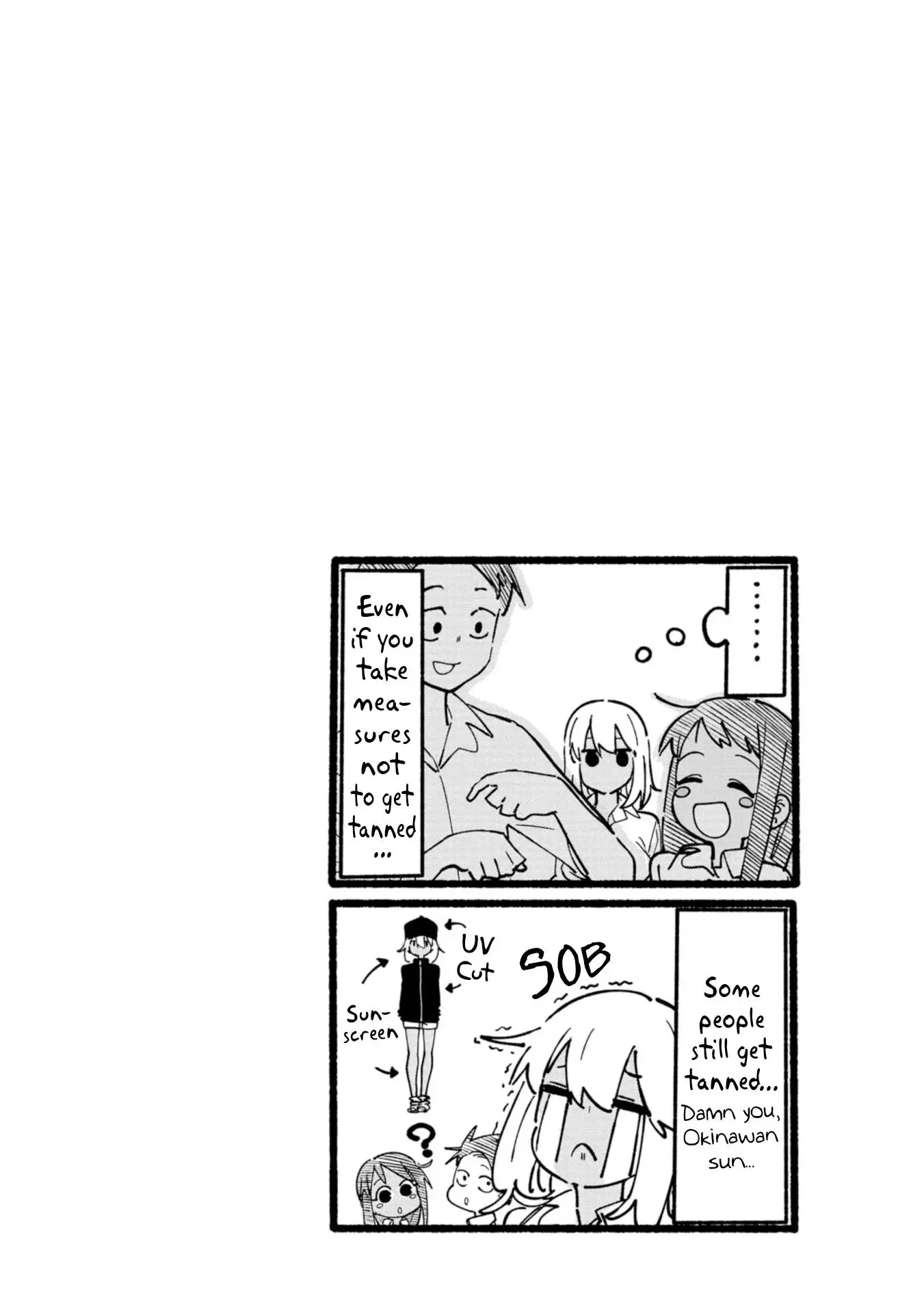 Okinawa de Suki ni Natta Ko ga Hougen Sugite Tsura Sugiru Chapter 19.5 page 7