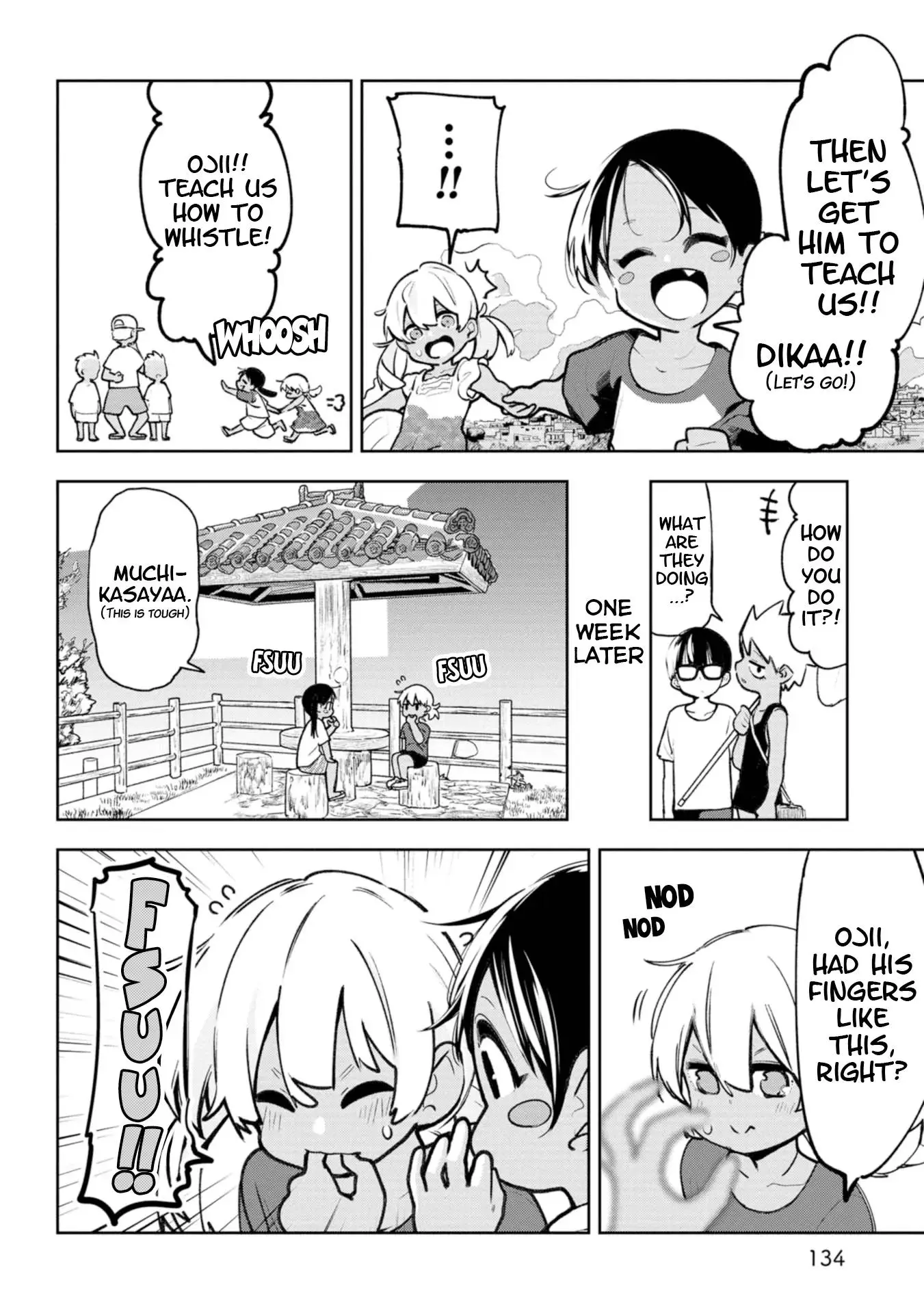Okinawa de Suki ni Natta Ko ga Hougen Sugite Tsura Sugiru Chapter 20.5 page 3