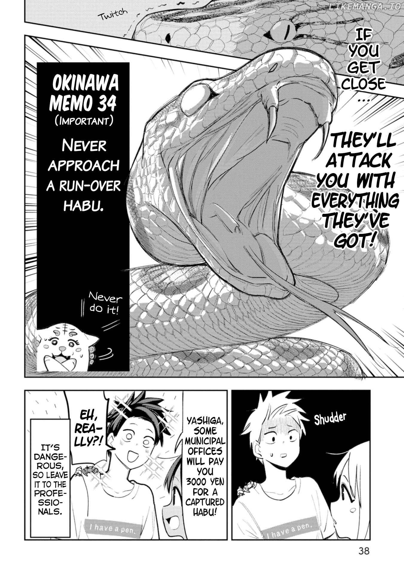 Okinawa de Suki ni Natta Ko ga Hougen Sugite Tsura Sugiru Chapter 22 page 8