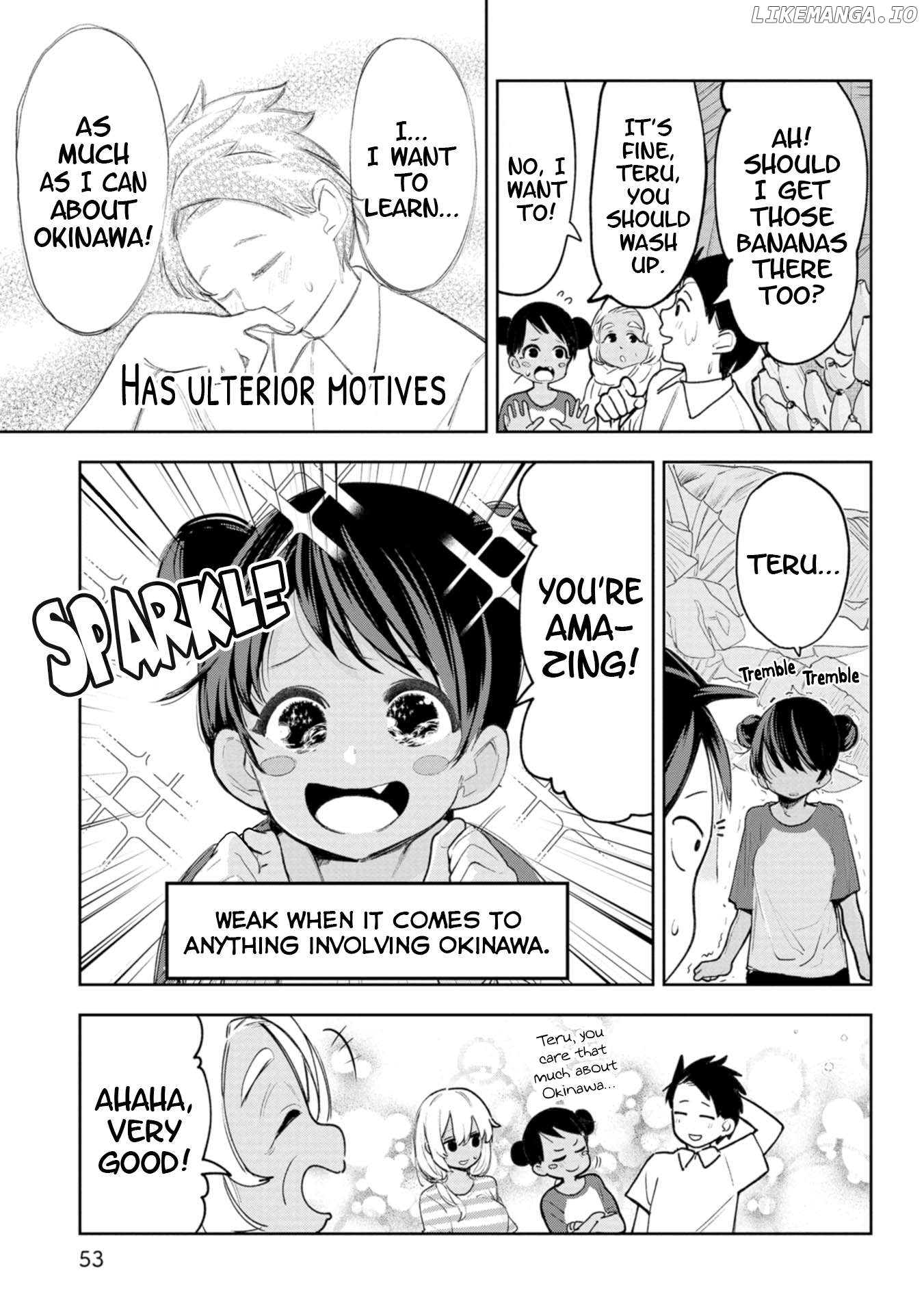 Okinawa de Suki ni Natta Ko ga Hougen Sugite Tsura Sugiru Chapter 23 page 10