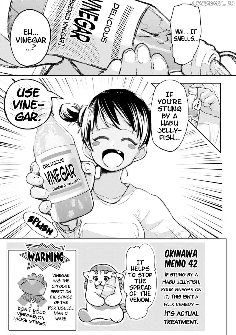Okinawa de Suki ni Natta Ko ga Hougen Sugite Tsura Sugiru Chapter 24 page 12